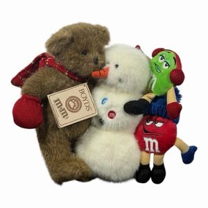 Boyds Bears/M&M's Exclusive BRODIE with RED & GREEN with Tags